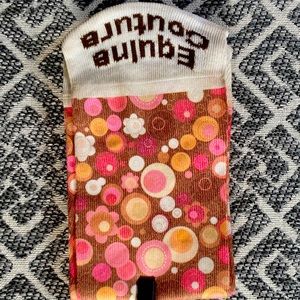 Equine Couture New Boot Socks for Riding Bubbles